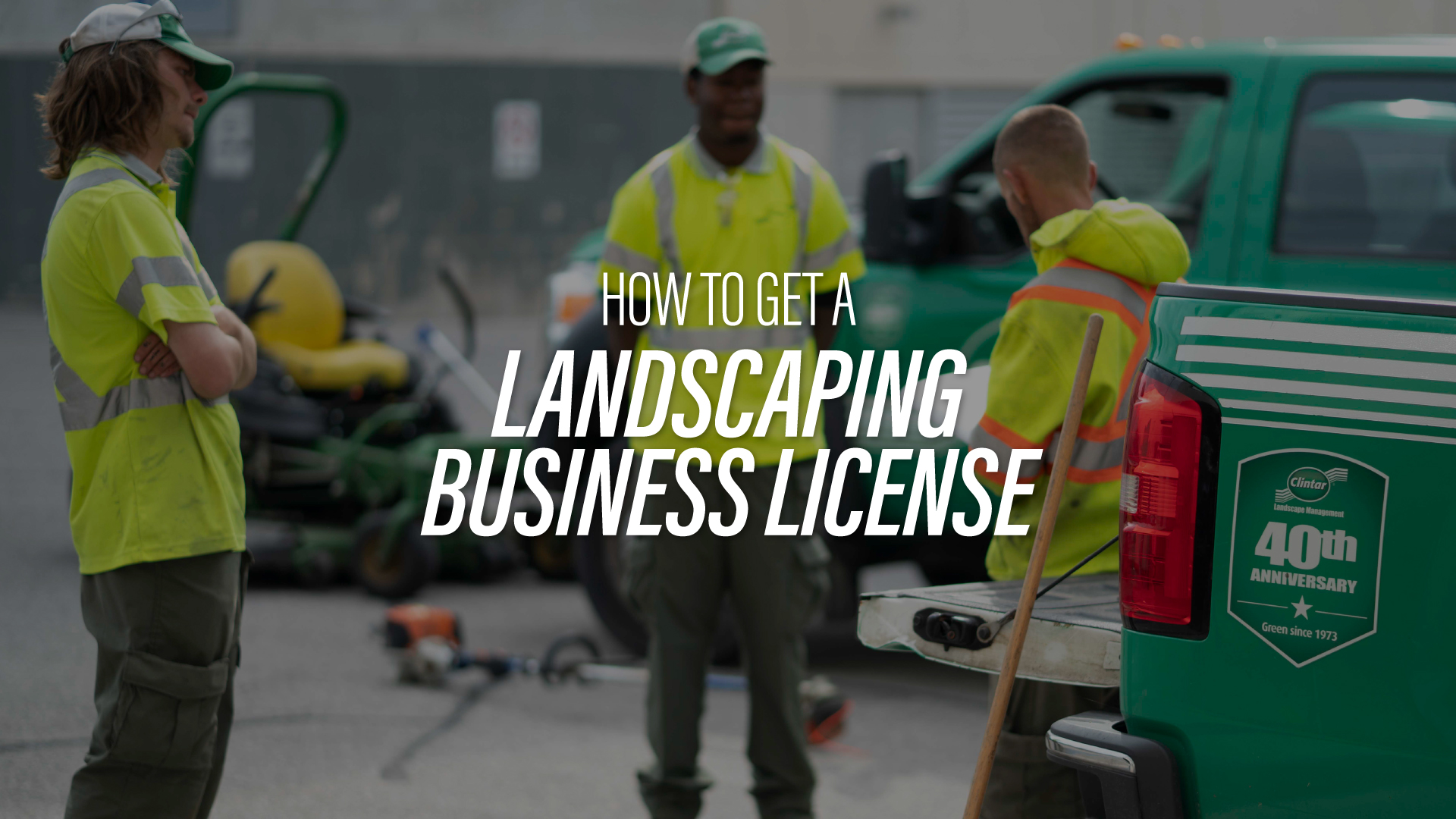 How To Get A Landscaping License For Your Business